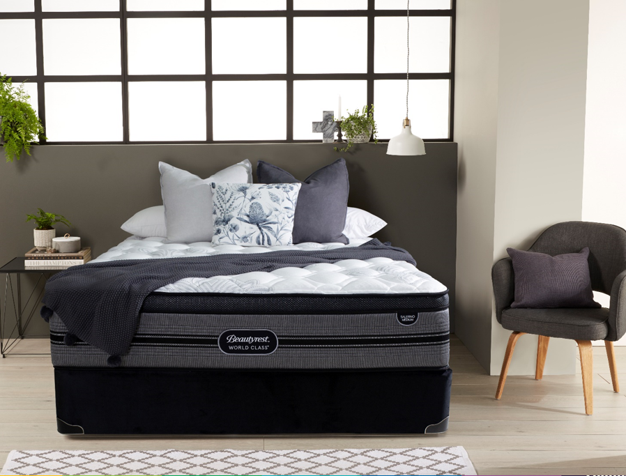 Salerno Mattress & Base by Beautyrest