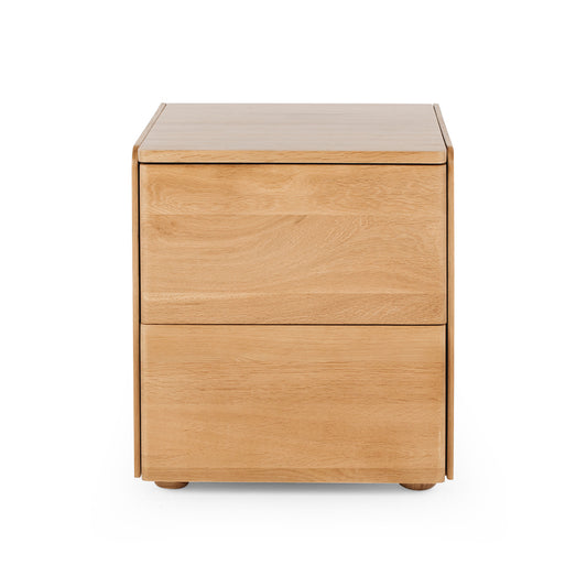 Cube Bedside - Oak Top