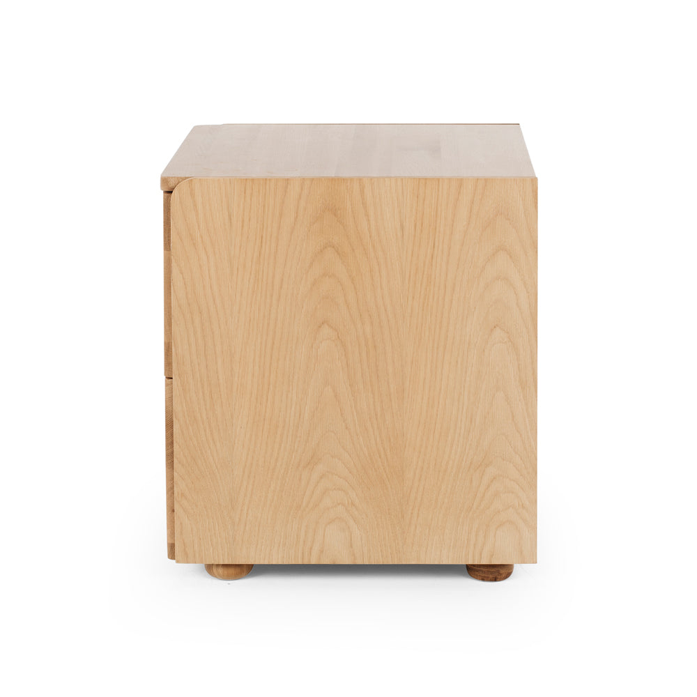 Cube Bedside - Oak Top