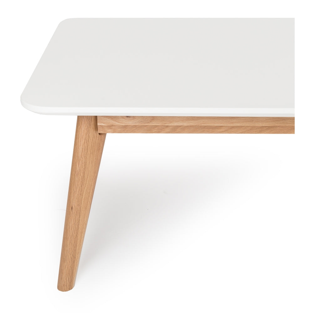 Radius White Top Oak Coffee Table