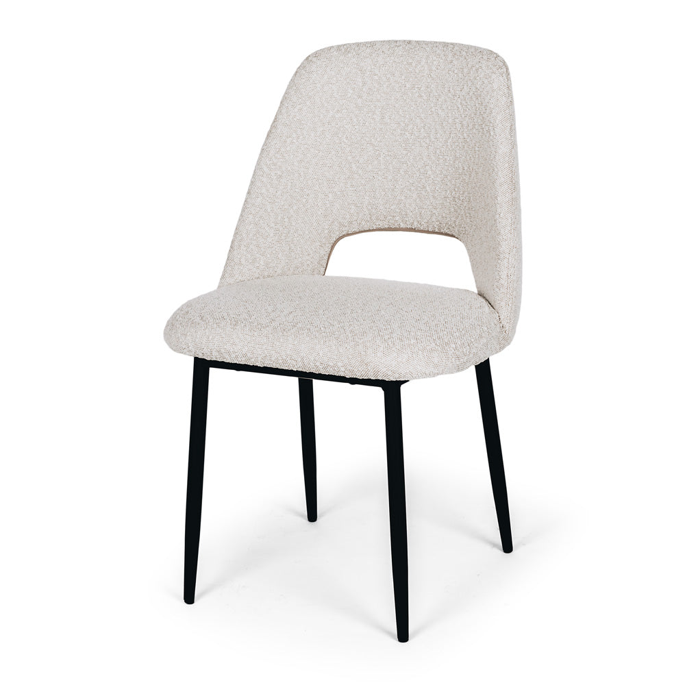 Cinderella Boucle Dining Chair - Pumice