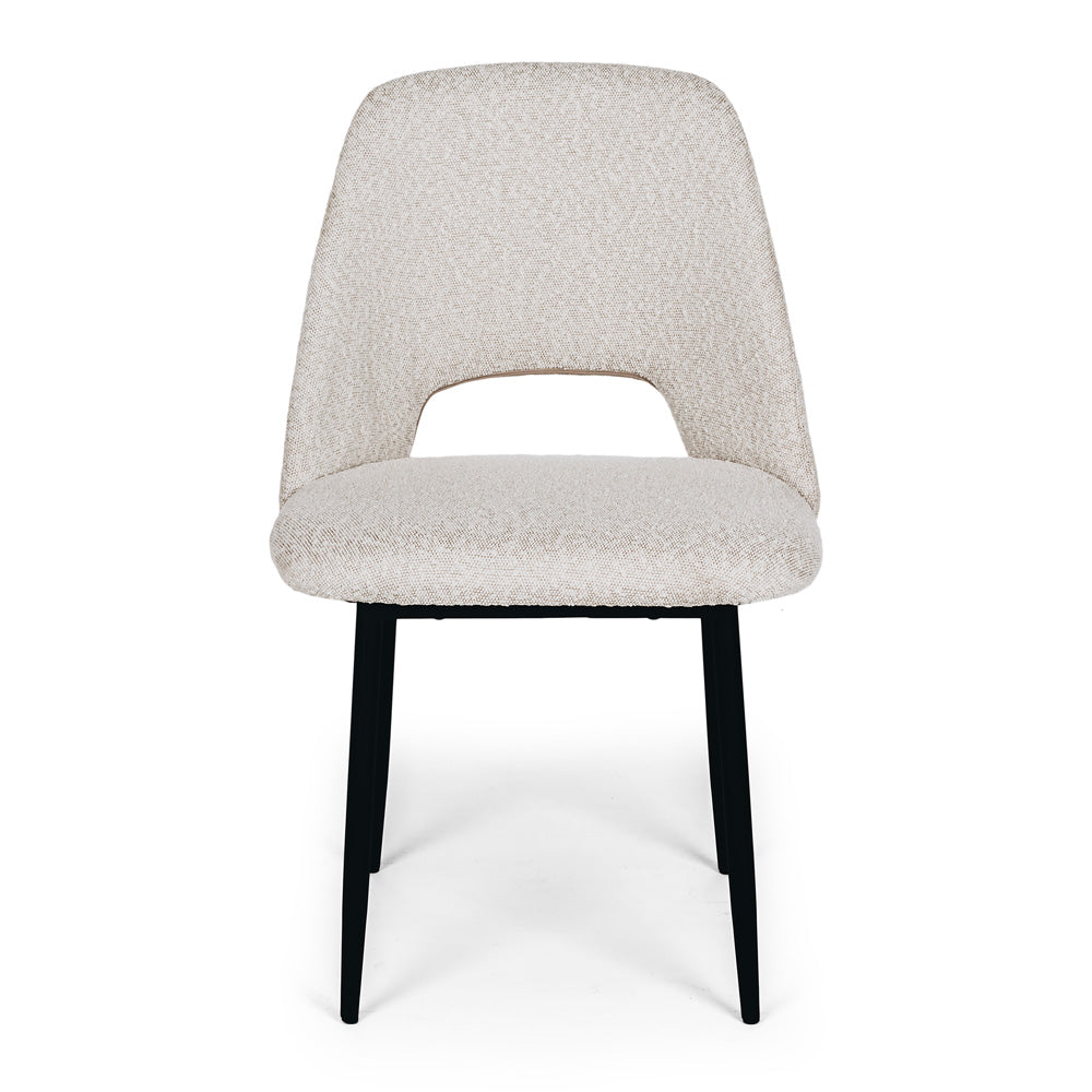 Cinderella Boucle Dining Chair - Pumice