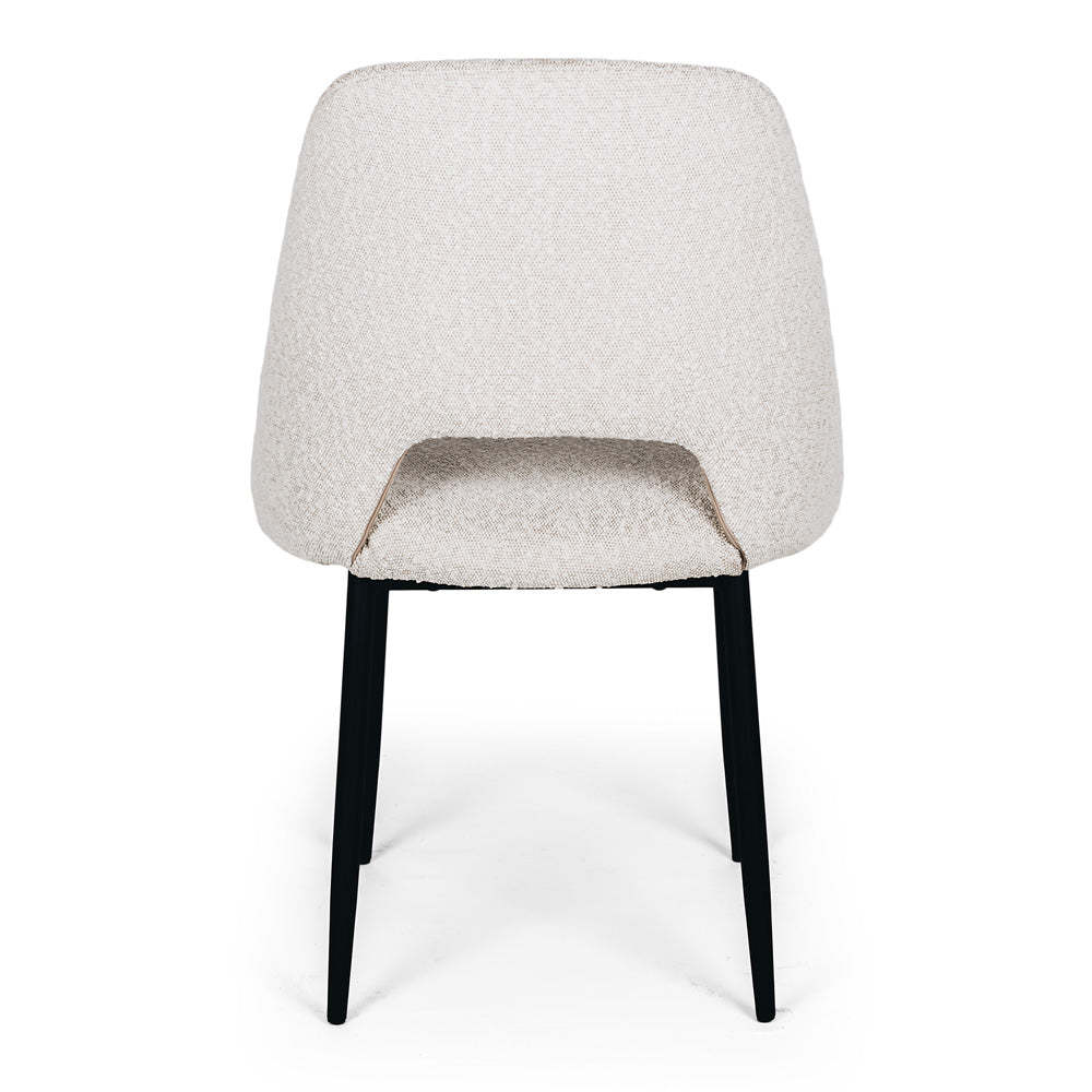 Cinderella Boucle Dining Chair - Pumice