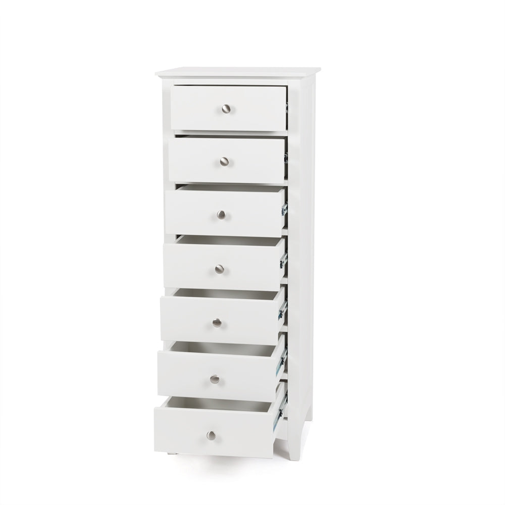 Jessica 7 Drawer Tallboy