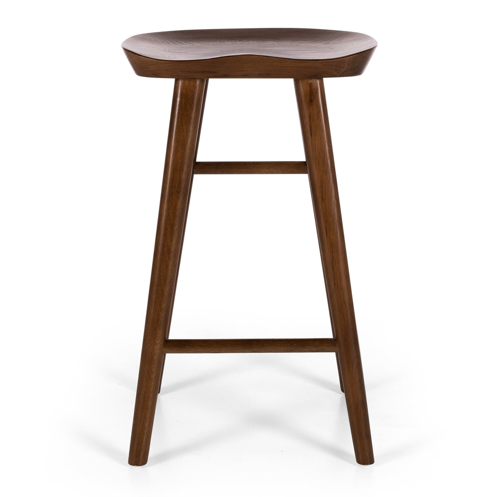 Fuji Barstool - Deep Oak