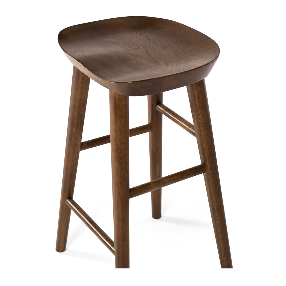 Fuji Barstool - Deep Oak