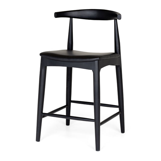 Elbow Bar Stool - Black