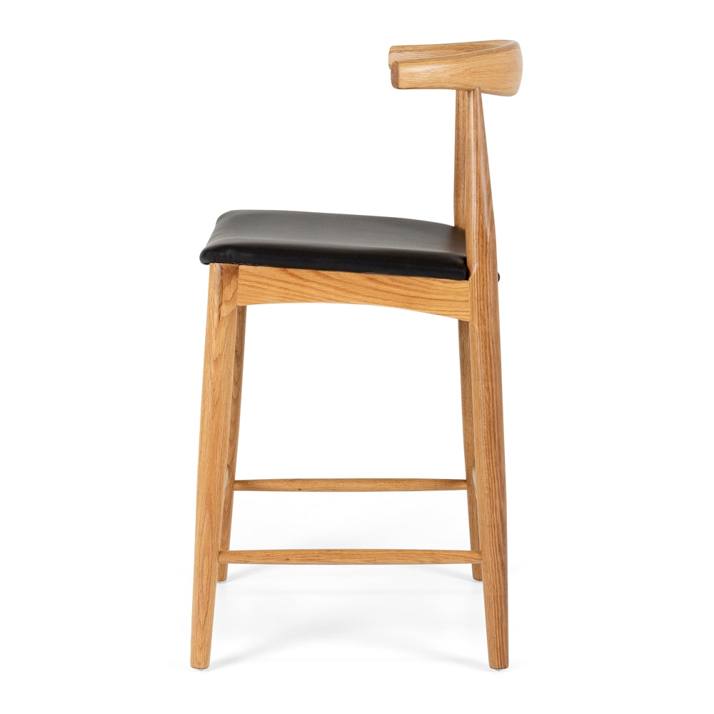 Elbow Bar Stool - Natural