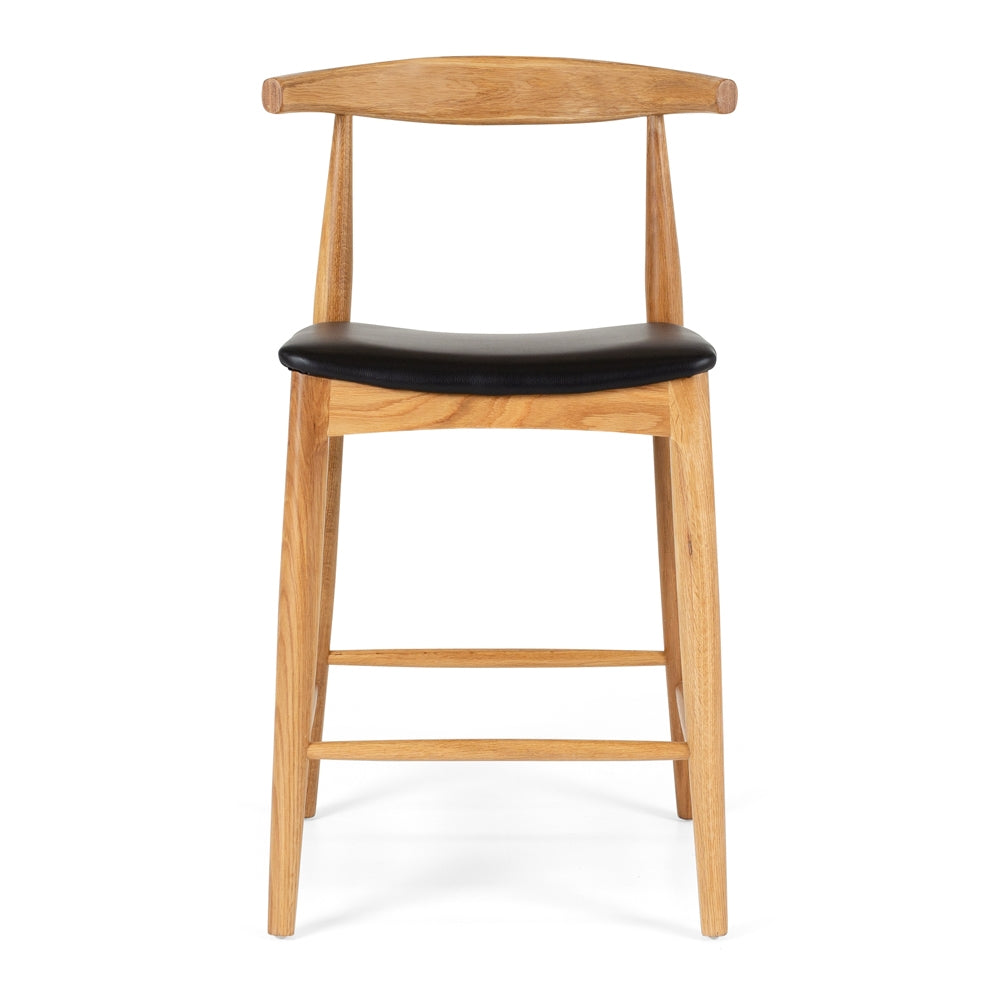 Elbow Bar Stool - Natural