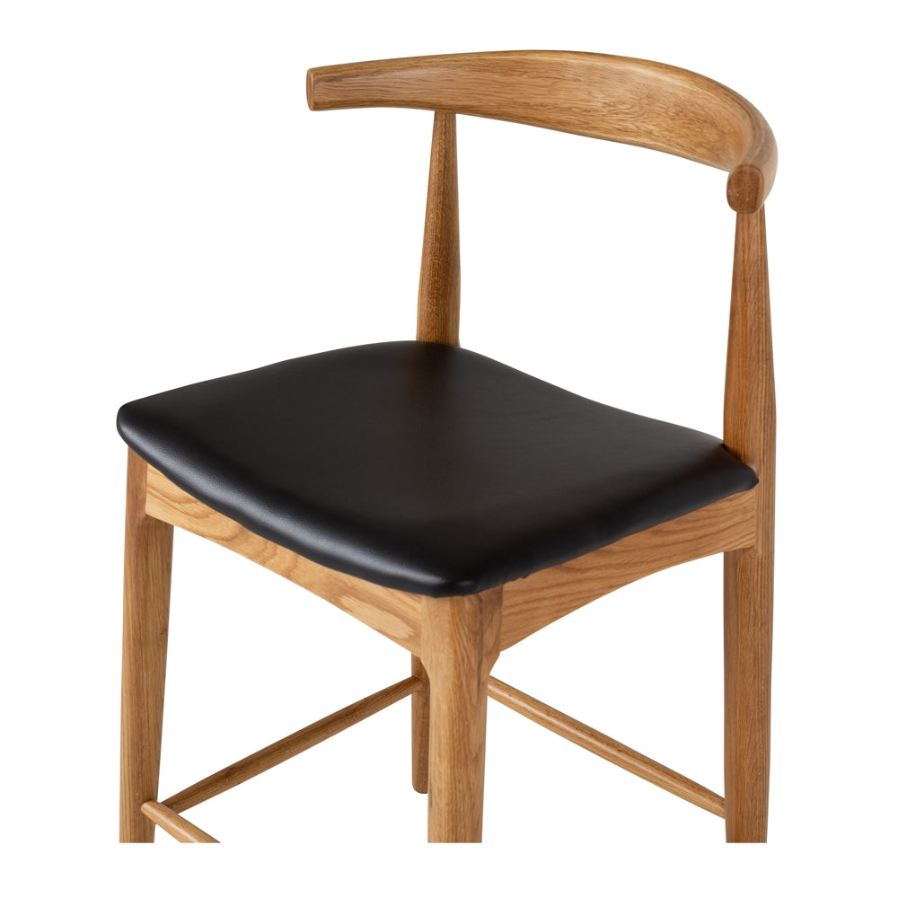 Elbow Bar Stool - Natural