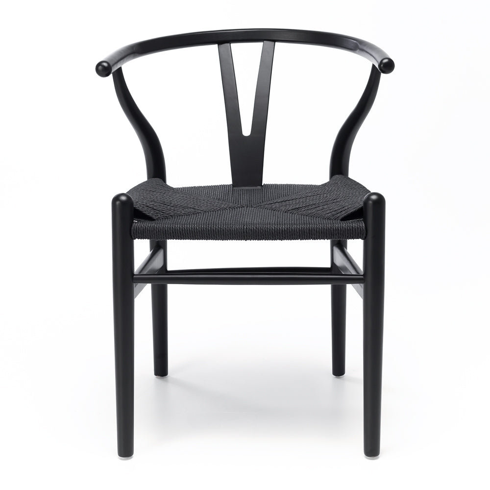 Wishbone Dining Chair - All Black