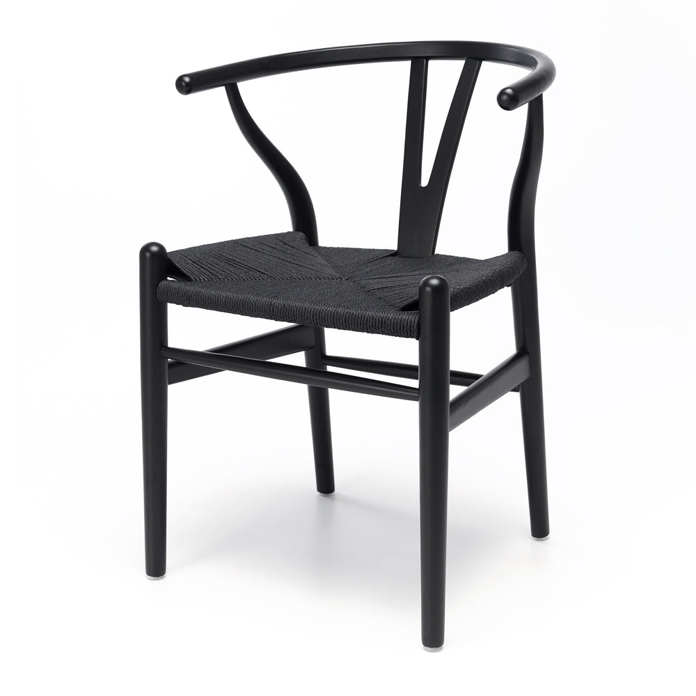 Wishbone Dining Chair - All Black