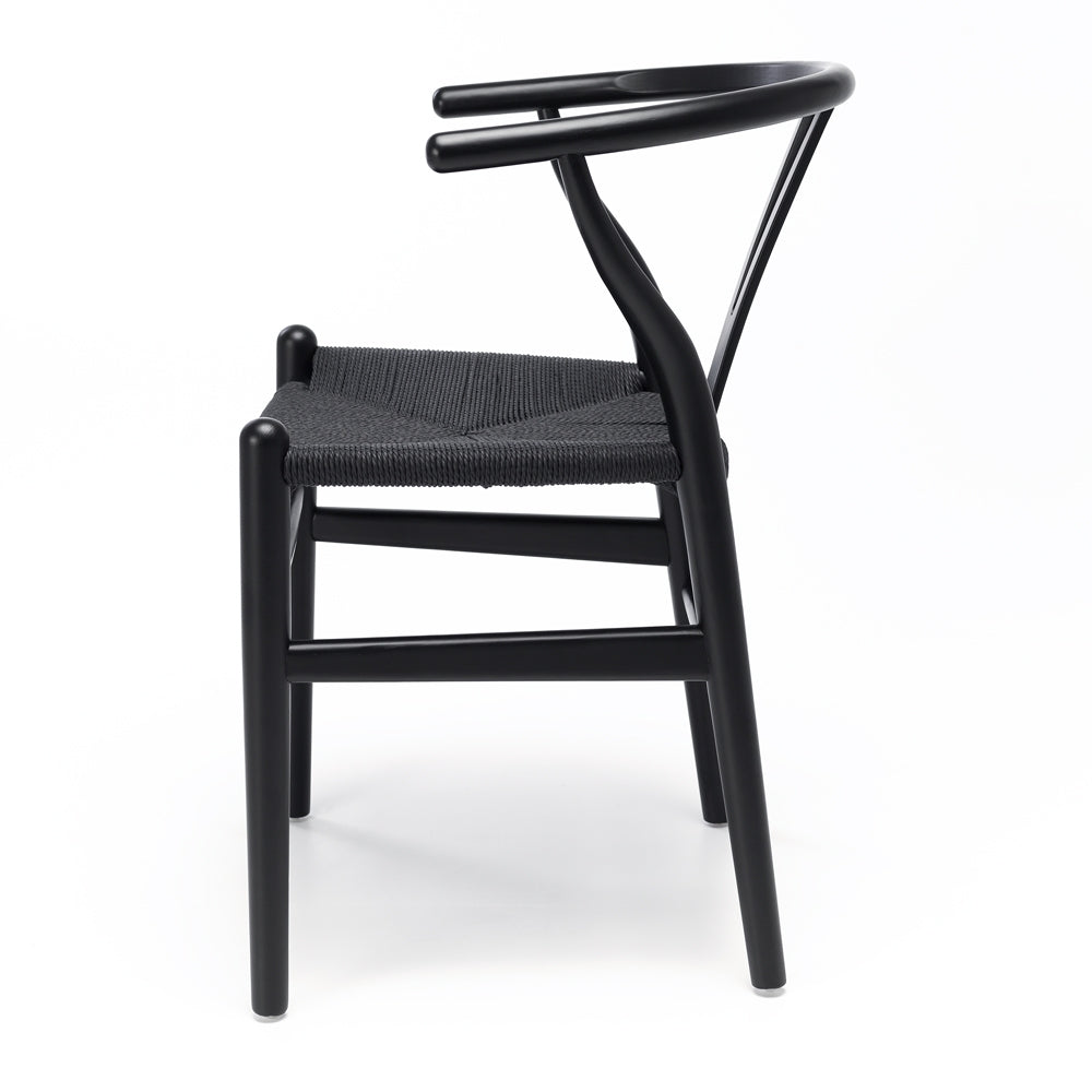 Wishbone Dining Chair - All Black