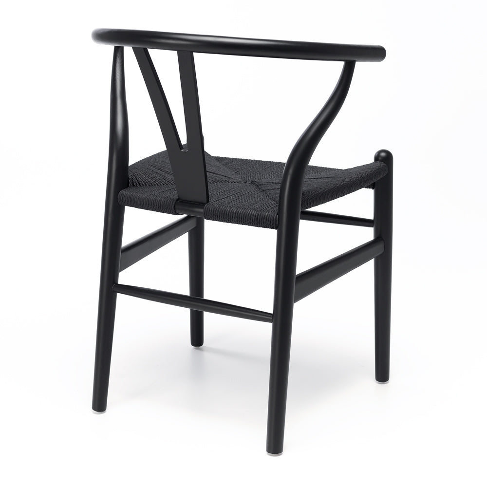 Wishbone Dining Chair - All Black