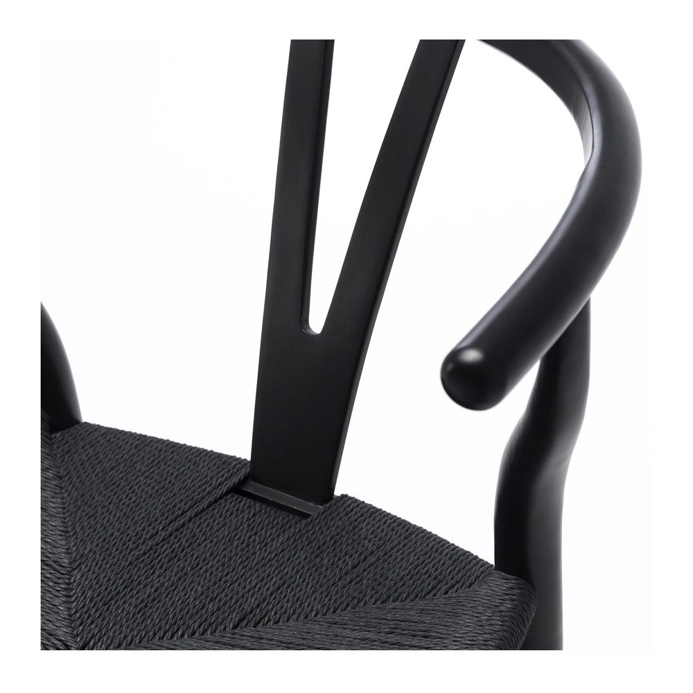 Wishbone Dining Chair - All Black