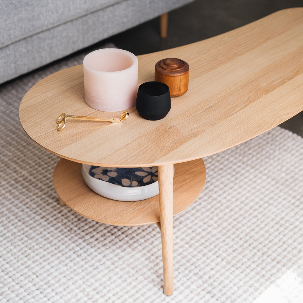 Oslo Kidney Shaped Coffee Table