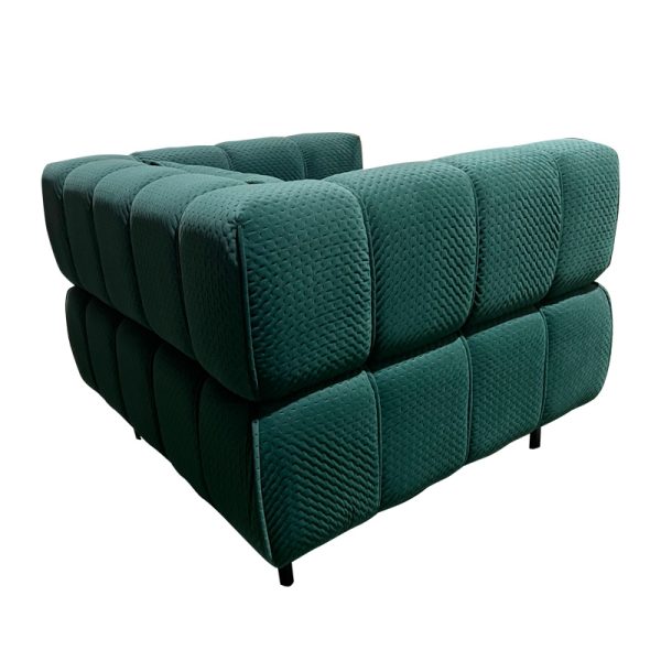 Enzo Armchair - Bottle Green