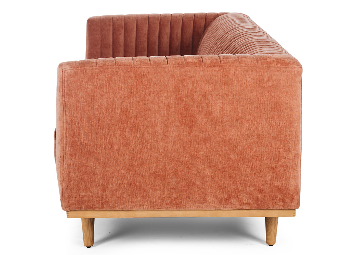 Madison Art Deco 3 seater sofa - Amber Rose