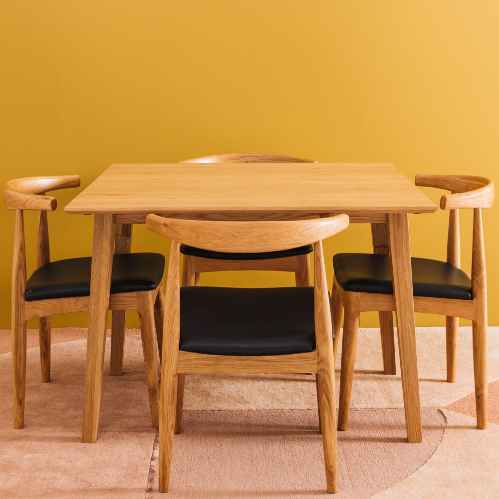 Nordik Drop Leaf Square Dining Table