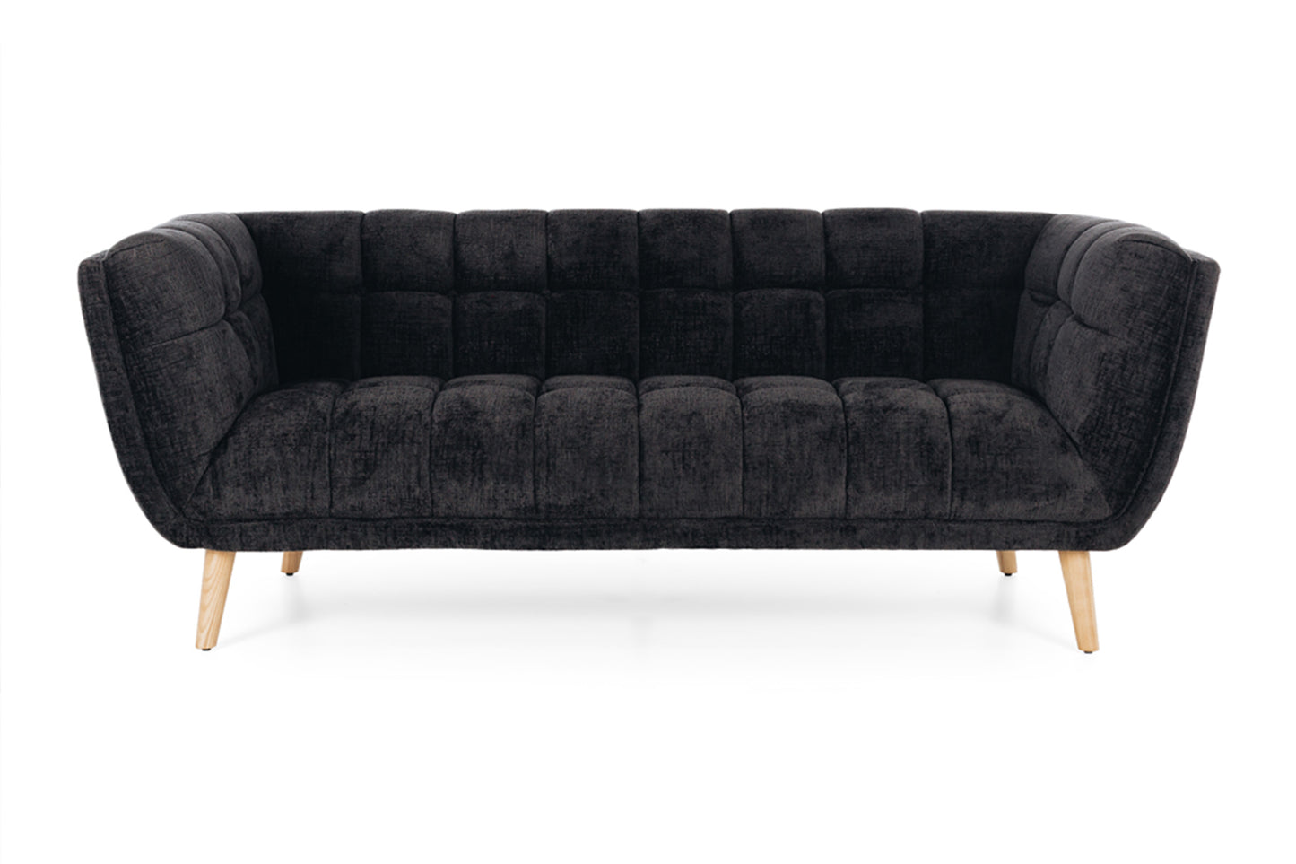 Towelie 3 Seater Sofa - Panther Black