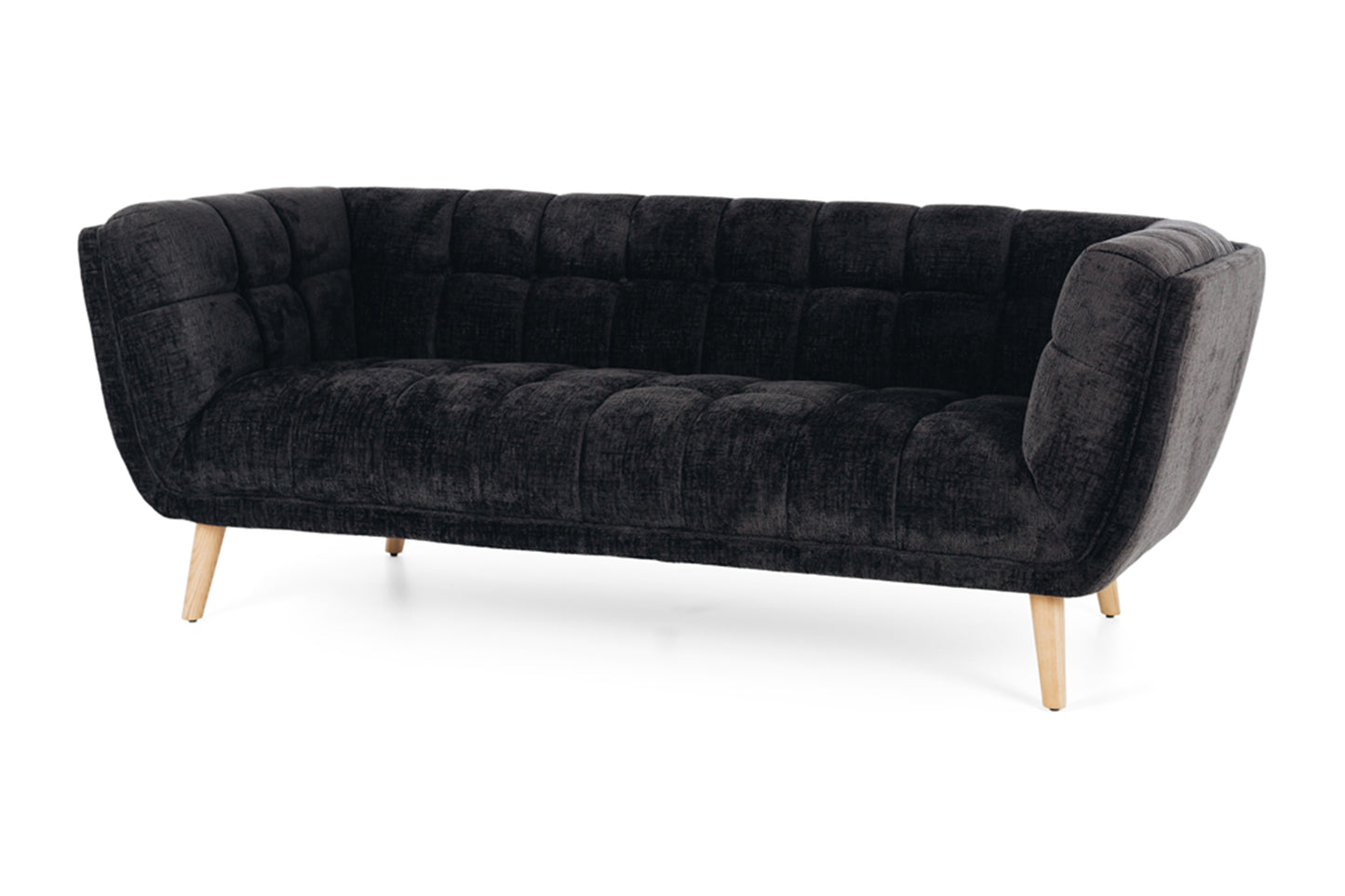 Towelie 3 Seater Sofa - Panther Black