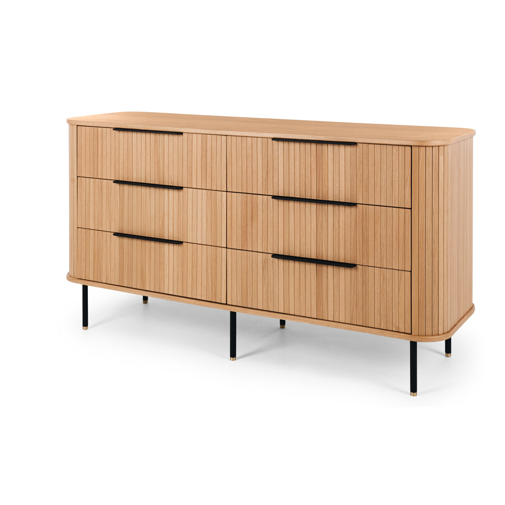 Ander 6 Drawer Dresser - Natural