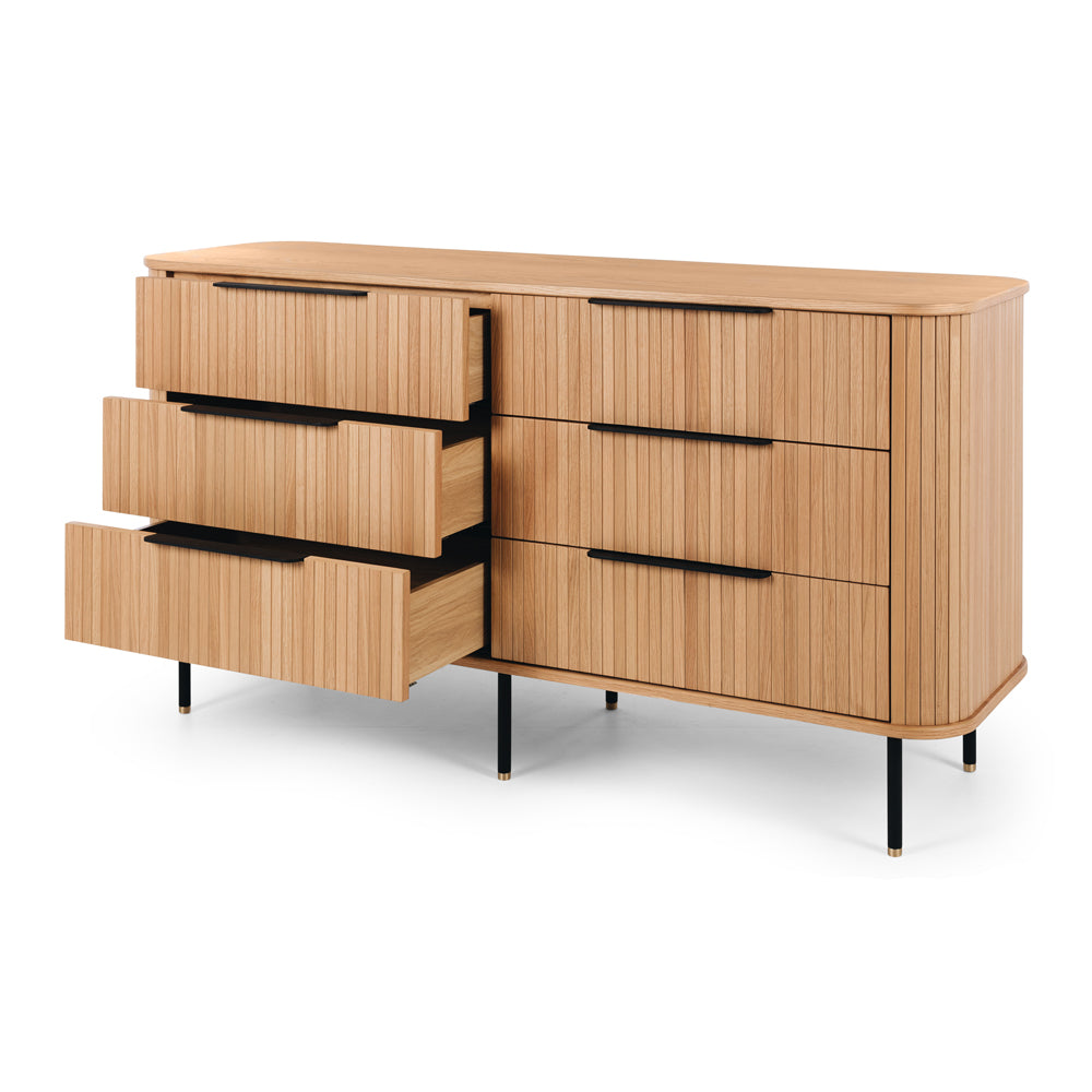 Ander 6 Drawer Dresser - Natural