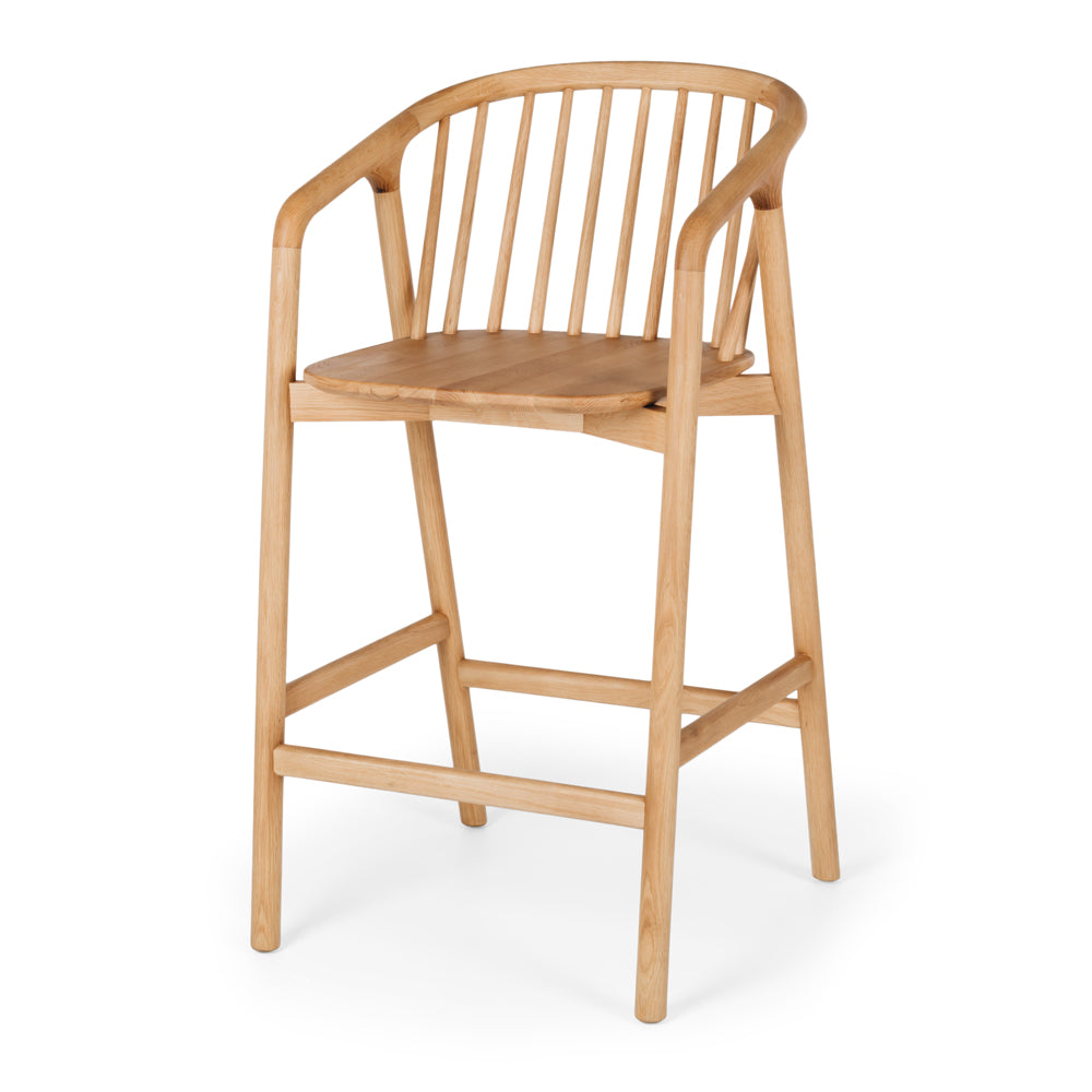 Nord Oak Bar Stool - Natural