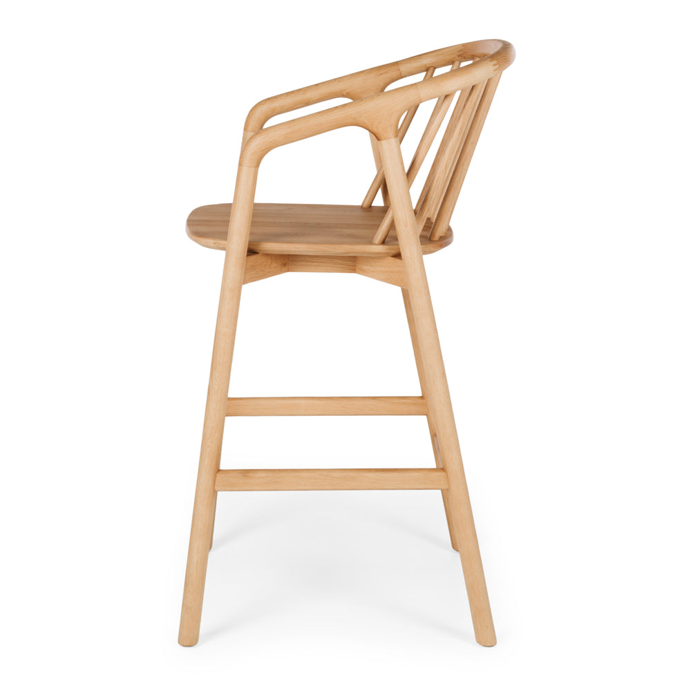 Nord Oak Bar Stool - Natural