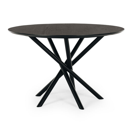 Harper Oak Table Black