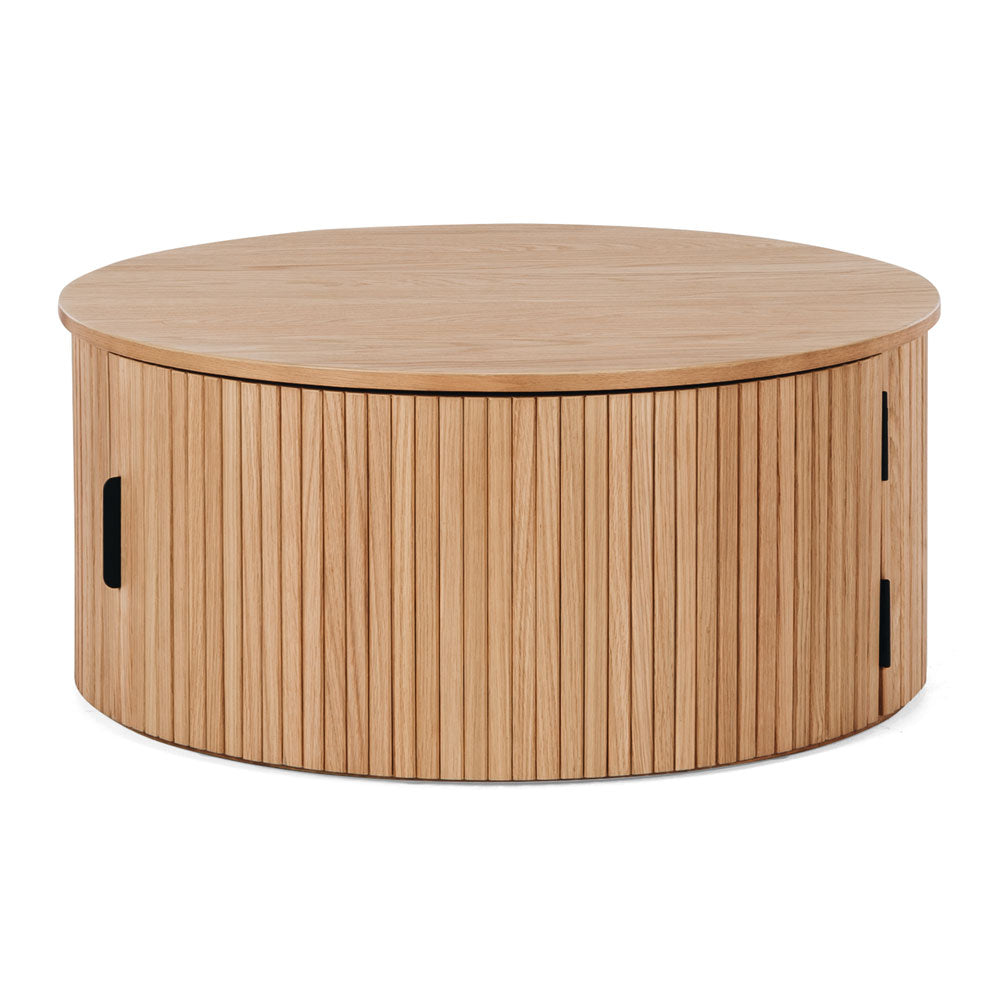 Palliser Round Oak Coffee Table