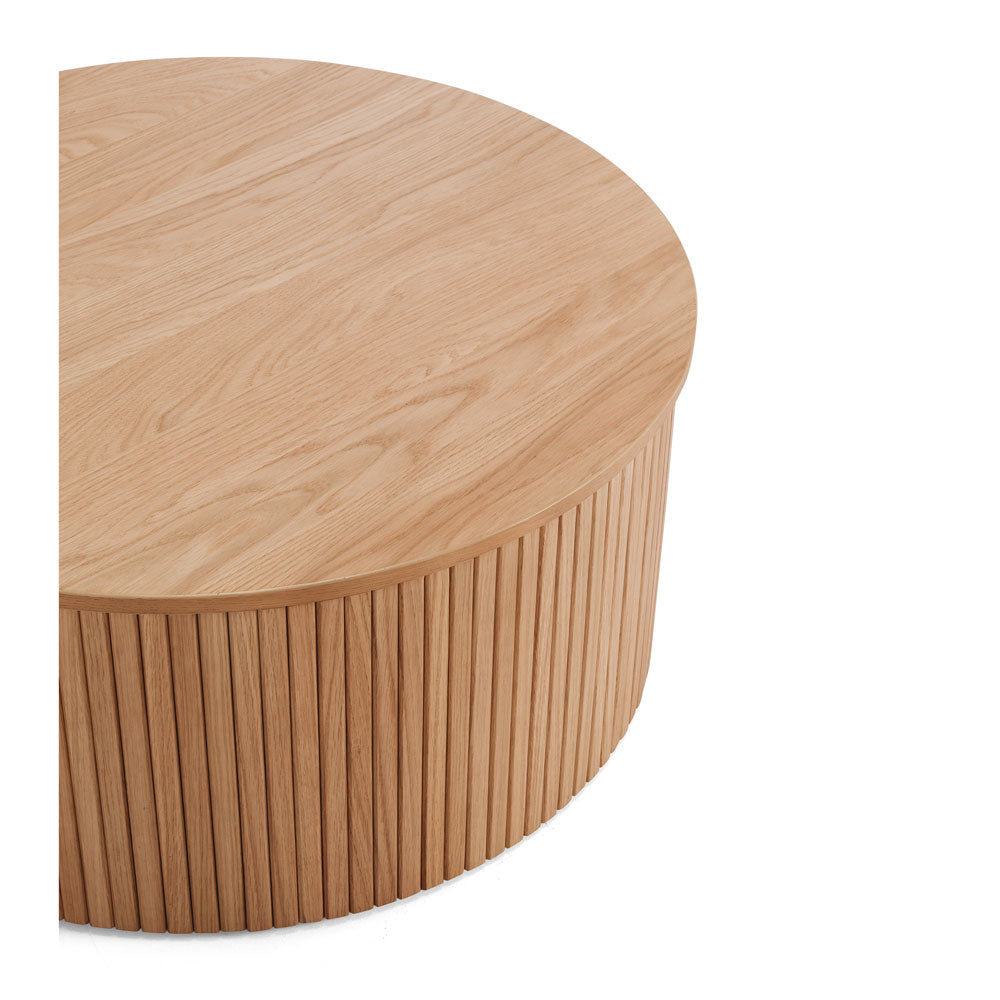 Palliser Round Oak Coffee Table