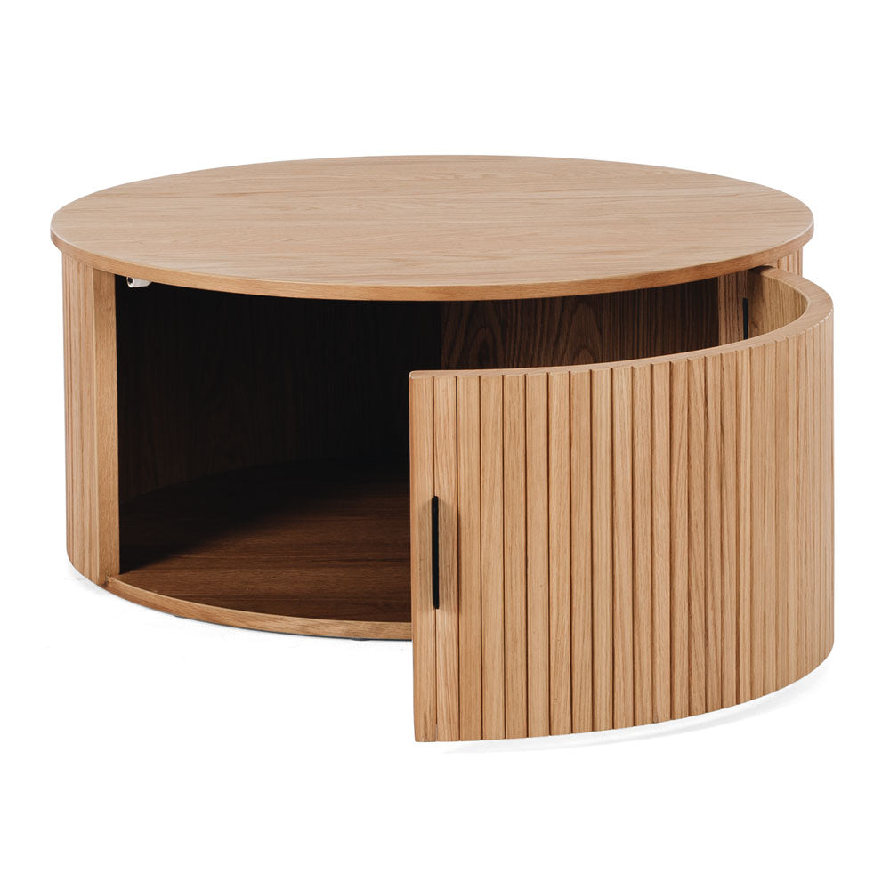 Palliser Round Oak Coffee Table