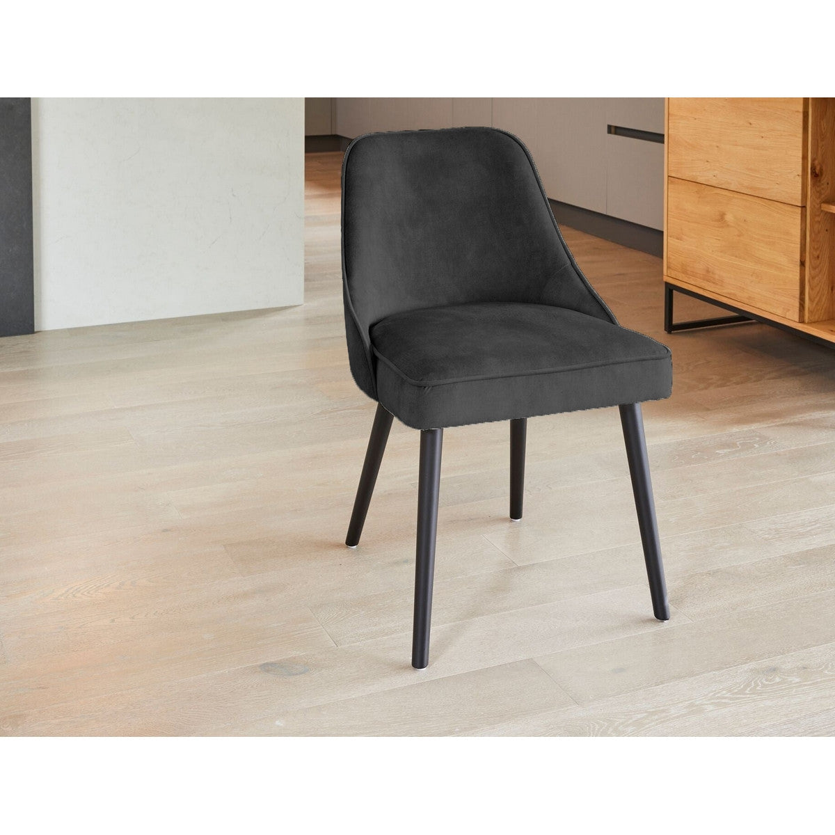 Pedro Dining Chair - Dark Grey