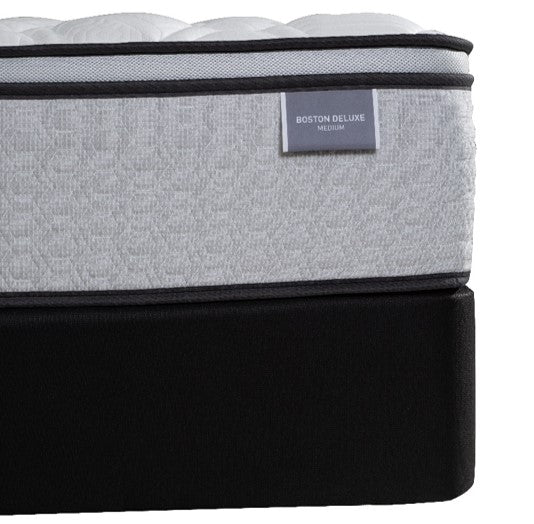 Boston Deluxe Mattress and Base by Sleepmaker